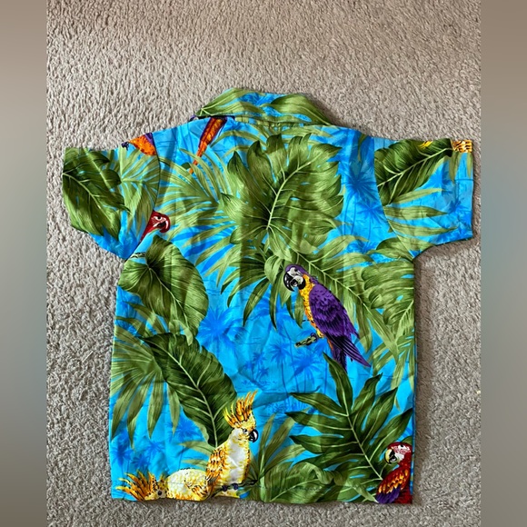 Rima Sxm toddler boys Hawaiian shirt NWOT bright, and beautiful button up - Picture 2 of 6